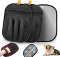 LUOMRTAN 2 Pack Upgraded Pet Hair Removal Gloves, The Five-Finger Design Provides a More Convenient and Stable Grip .Reusable for Dog & Cat Hair for Couch, Furniture, Car Seat, Carpet, Clothing