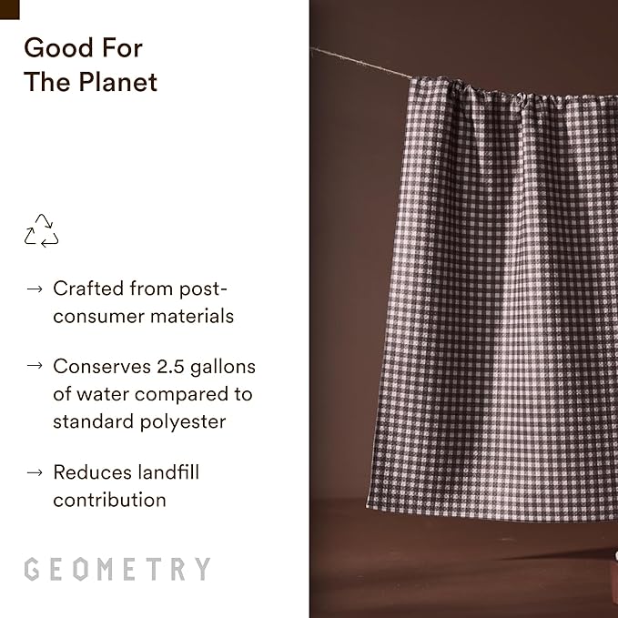GEOMETRY Kitchen Towels - Quick Dry Microfiber Cloth Dish Towels for Kitchen Drying - Premium Quick Dry Towel - Trick, 18" x 30" - 1 Piece