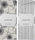 GEOMETRY Kitchen Tea Towels - Quick Dry Microfiber Dish Towels for Kitchen Linen Breeze, 18" x 30" 2 Pack
