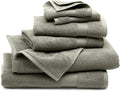 BOLL & BRANCH Plush Bath Towel Set - Juniper - 6 Piece - Includes 2 Bath Towels, 2 Hand Towels & 2 Washcloths - 100% Organic Cotton - Ultra Soft & Luxurious - Quick Absorbing