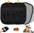 CHENXIQIHANG 3PCS Pet Hair Removal Glove for Cats & Dogs, Upgraded Five-Finger Electrostatic Pet Hair Remover Glove, Reusable Magic Brush Pet Hair Removal Tool for Laundry, Couch, Carpet & Car Seat