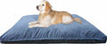 Dogbed4less XXL Orthopedic Extreme Comfort Memory Foam Dog Beds for Large Dog, Waterproof Internal Case and Machine Washable External Cover, 55X37 Pet Pillow, Grey