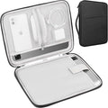 Lacdo Tablet Sleeve Bag for 11 inch iPad A16 / 11 Inch iPad Pro M5 M4 / 11 inch iPad Air M3 M2 / 10.9" iPad / 10.2" iPad /10.9" ipad Air, 11 inchs Samsung Galaxy Tab A9+ Bag, Fit Magic Keyboard, Black