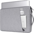 13-13.3 Inch Laptop Sleeve for Acer Spin Chromebook 513 13.3, Lenono Duet 5, Dell ASUS HP 13.3" MacBook Air Case Bag, Light Grey