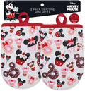 Disney Oven Mitts - 5.5” x 7.5” Heat-Resistant Mini Oven Mitts with Non-Slip Printed Silicone Disney Silhouettes - Mickey & Minnie, Stitch, Winnie The Pooh