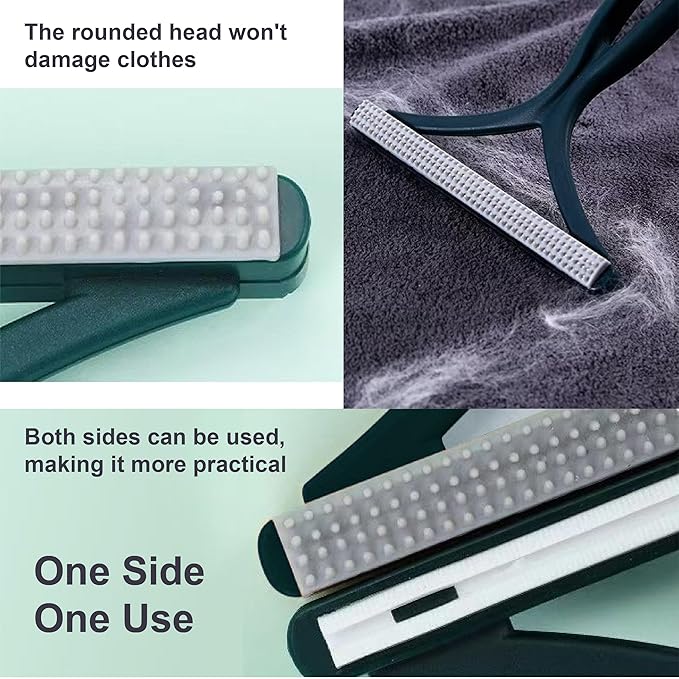 Rorodog 3-Pack Magic Brush Pet Hair Removal Gloves with A Hair/Lint Removal Tool – Remove Cat/Dog Fur from Clothing, Furniture, Car Seats, Bedding & Carpet