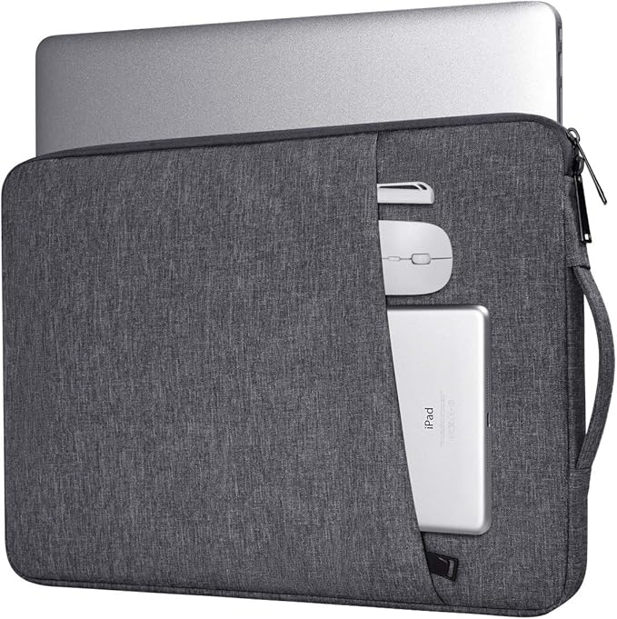 14 Inch Laptop Sleeve Case for Acer Chromebook 314/ Plus/Aspire Go, HP Chromebook 14, ASUS Lenovo Dell Carrying Bag, Space Grey