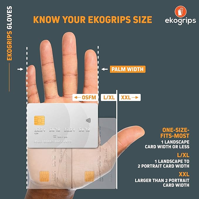 Jolly Green Products Ekogrips Premium Grilling Gloves Heat Resistant BBQ Gloves for Indoor and Outdoor Cooking, Meat Handling Gloves, Kitchen Oven Gloves with Fingers, Silicone Oven Mitts