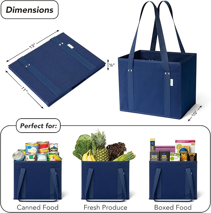 BagGroup Reusable Grocery Bags or Shopping Bags