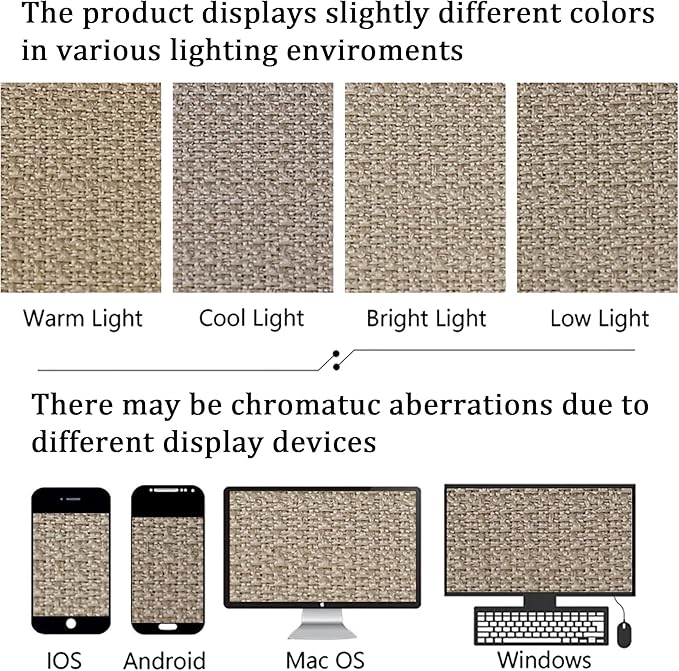 Lecloud Bessie Camel Curtains 72 Inches Long 2 Pcs, Rod Pockets Light Filtering Faux Linen Textured Living Room Curtains for Bedroom Decor, Window Drapes for Dining Room, Each Panel 40" W x 72" L