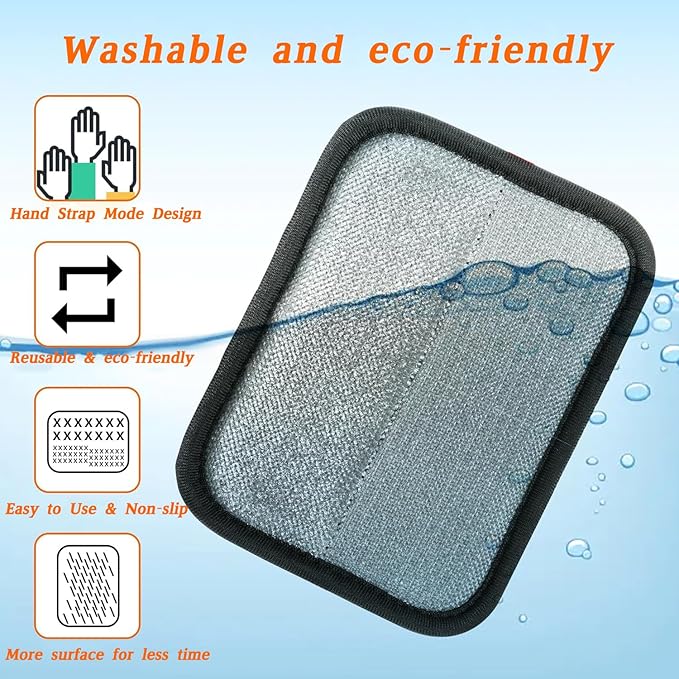 Pet Hair Removal Gloves,electrostatic Combing Gloves Tools,Suitable for Cats and Dogs, for Removing Hair from Furniture, Pets, car Seats, Clothes and Sofas