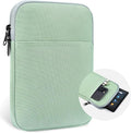 8 Inch Tablet Sleeve Case for 8" Amazon Kindle Fire 8/Fire 8 Plus 2022, 8.7" Galaxy Tab A7 Lite/Tab A9, iPad mini 7 6 8.3", iPad mini 5 4 3 2 1 7.9", Tab M9 M8 Carrying Bag(Green)