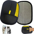PTYAGZX Pet Hair Removal Gloves for Cats Dogs, 2026 Upgraded Electrostatic Reusable Magic Cat Dog Fur Brush, Effortless Pet Hair Remover Mitt Tool for Furniture, Carpet, Clothes, Couch (1pcs-Black)