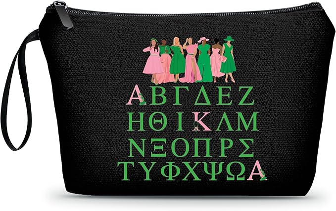 ARIOSEY Big Little Sorority Cool Gifts for Female Friend Gift Ideas for Women Birthday Make Up Bags for Women