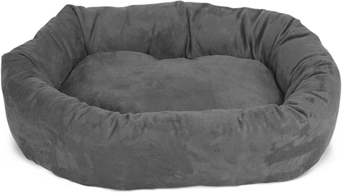 Majestic Pet Villa 24 Inch Shredded Memory Foam Dog Bed for Small Sized Dog 24x19x7 Inch–Orthopedic Pet Bed - Washable Small Puppy Mat with Head Support-Vintage