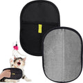 VARMDUKKE Pet Hair Removal Gloves for Cats and Dogs, Pet Hair Electrostatic Magic Brush Gloves, Efficient Pet Grooming Hair Remover Tools for Carpet, Couch, Laundry, Car Seat (2pcs, Black)