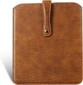 Thryxop Premium Leather Tablet Sleeve for iPad Pro 11‘’/Air 10.9‘’/Magic Keyboard & Galaxy Tab S9/S9 FE | Slim Protective Case with Microfiber Lining (Fits Devices up to 11")-Yellow Brown