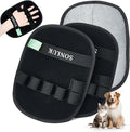 sonluk 2PCS Pet Hair Removal Glove for Dogs&Cats,Upgraded 5-Finger Electrostatic Pet Hair Remover,Reusable Magic Brush Hair Remover Glove for Laundry,Carpets,Sofa Gaps and Car Seats