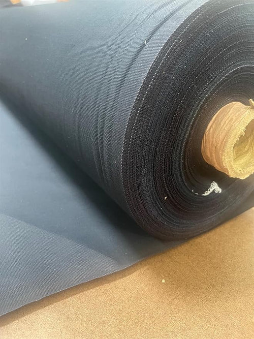 AK Trading CO. | Premium 7oz Black Cotton Duck Canvas Fabric | 60'' Wide | Arts & Crafts, Upholstery, Home Projects - Lightweight & Durable - Perfect for Crafts, Apparel, and Décor - 1 Yard