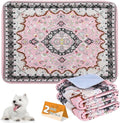 KOOLTAIL Washable Pee Pads for Dogs, 2 Pack Super Absorbent Reusable Puppy Training Pads Waterproof, Nonslip and Leak-Proof Dog Pee Pads, Large Pet Mats Whelping Pads for Floor, Crate, Couch, 24"x36"