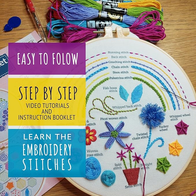 Embroidery Kit for Beginners Cross Stitch Kits for Beginners Needlepoint Kits for Adults Embroidery Kits for Adults Cross Stitch kit Heart