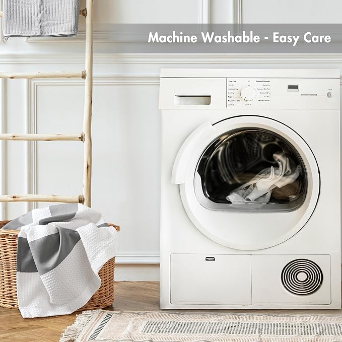 Madison Park Shower Curtain Spa Waffle Weave Long Shower Curtain for Bathroom 3M Scotchgard Moisture Management, Spa Quality Modern Shower Curtains for Bathroom, Long: 72x78 Charcoal