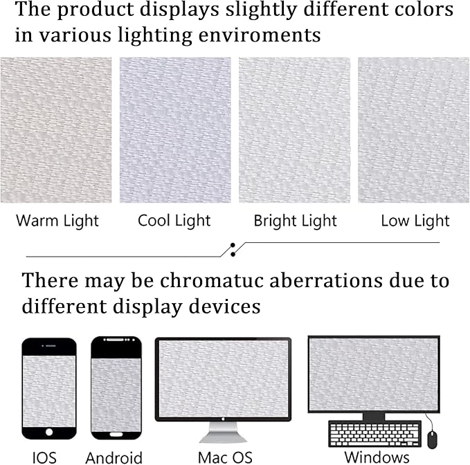 Lecloud Bessie White Curtains 54 Inch Length 2 Panels Set, Faux Linen Semi Sheer Curtains Drapes, Elegant Window Treatments for Bedroom Decor with Rod Pocket, Each 30 W x 54 L