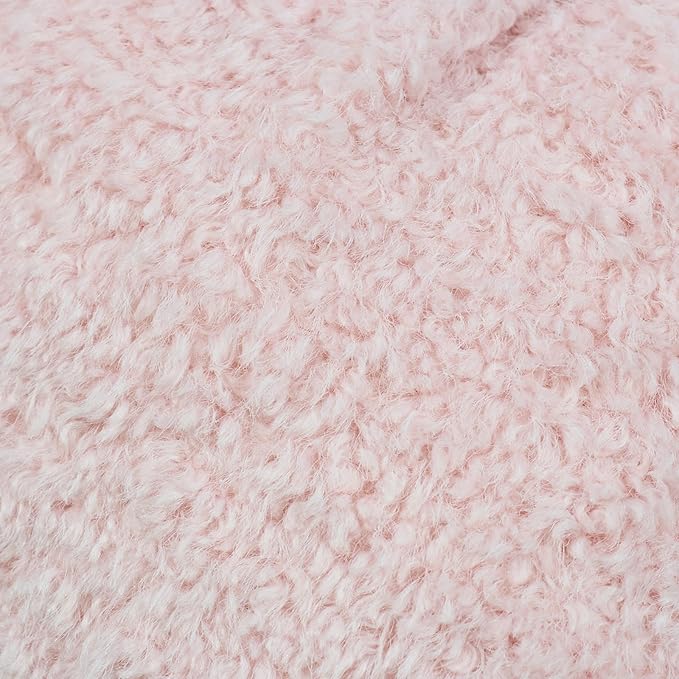 VigorSpring Pink Bow Plush Pillow 15.7x13.7 Inch, Cute Bow Shaped Decorative Throw Pillow for Couch Bed Bedroom Living Room
