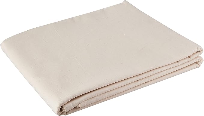 AK Trading CO. 60"" Wide Natural Muslin, 100% Cotton Fabric, Unbleached 10 Yards (AK-MUSYDS)