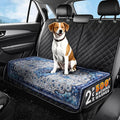 Hompet 2 Pack Waterproof & Absorbent Dog Car Seat Cover Mat, Fits Most Dog Car Hammocks, Washable Reusable Backseat Protector Pad, Quick Dry Leak-Proof Non-Slip Pet Travel Mat for Cars, 28.5"x60"