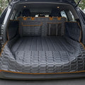 Reliadura SUV Cargo Liner for Dogs, Waterproof Pet Cargo Cover Dog Seat Mat for SUVs Sedans Vans with Bumper Flap Protector, Scrachproof Non-Slip Large Size Dog Seat Mat Universal Fit, Brown