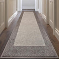 DOMUSTEX Machine Washable Runner Rug 32" x 96", Non Slip Kitchen Mat for Floor, Absorbent Entryway Rug for Kitchen, Bedroom, Living Room, Hallway, Door (Roll Packing)