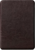 Comfyable Laptop Sleeve 14 Inch Precisely Compatible with MacBook Pro M5 M4 M3 M2 M1 Pro/Max 2025, Faux Leather Cover Case 14 in, Dark Brown