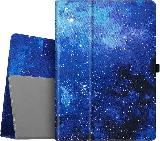 Fintie Folio Case for iPad Pro 12.9 (2nd Gen) 2017 / iPad Pro 12.9 (1st Gen) 2015 - [Corner Protection] Premium PU Leather Smart Stand Protective Cover with Auto Sleep/Wake (Starry Sky)
