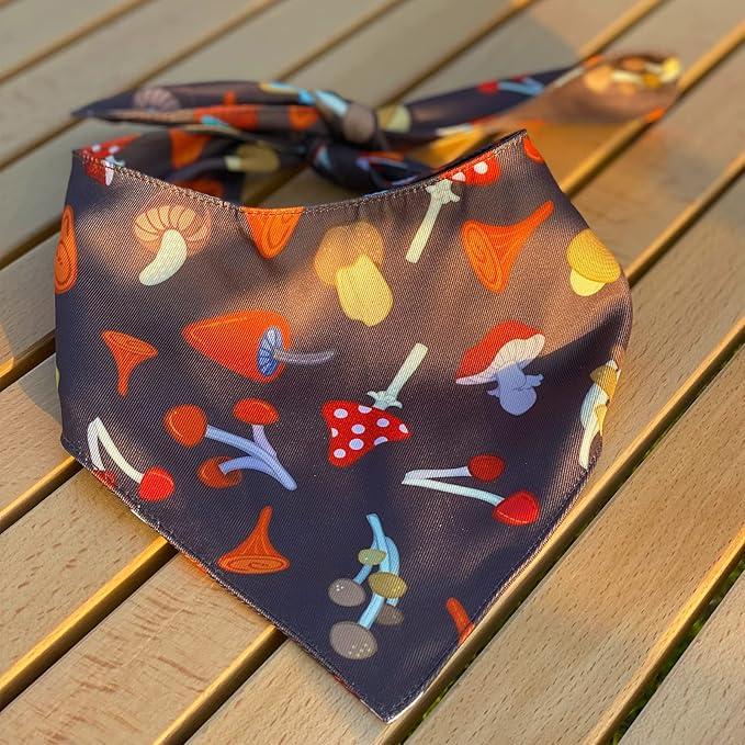 DORUI 4 Pack Dog Bandanas,Pet Bandanas, Premium Durable Fabric, Unique Design, Adjustable Scarf for Cat Puppy Dogs(Small)
