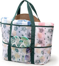 F-color Mesh Beach Bag Family - Large Tote Bag for Cruise Pool Toys Beach Vacation Essentials