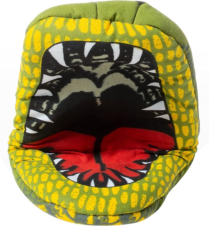 Novelty 3D Alligator Souvenir Oven Mitt Green