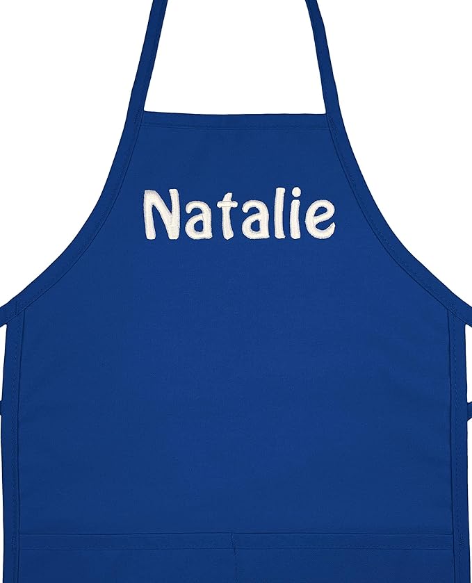 Personalized Kids Apron - Chef Apron for Kids - Add a Name to Personalized Aprons for Girls or Boys