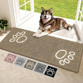 Bcoimo Super Absorbent Dog Door Mat, 60"*24" Anti Slip Mat for Muddy Paws, Pet Rugs for Dirty Paws Washable That Absorbs Moisture and Dirt, for Dog Cage and Pet Resting Carpet