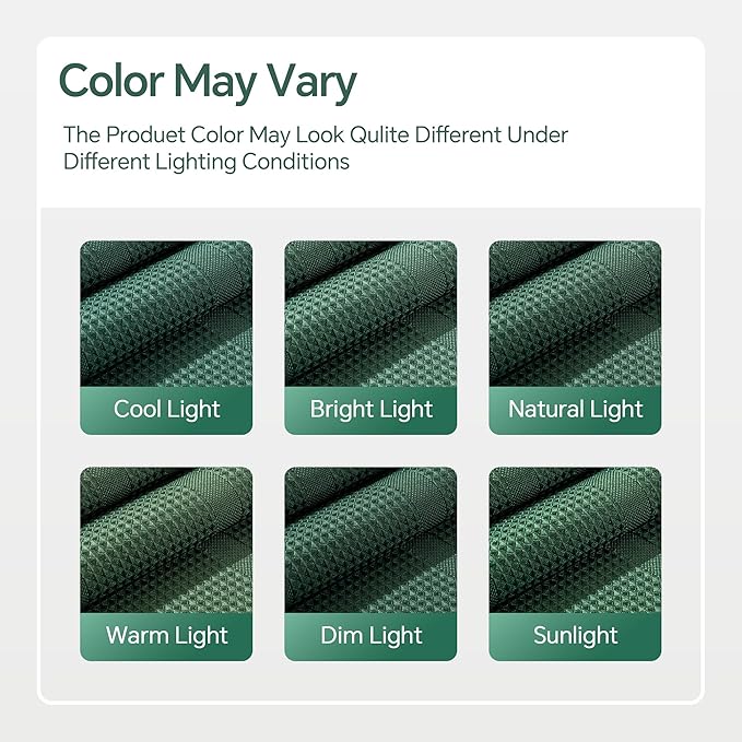 TURKIO Stall Fabric Shower Curtain, 48 inch Wide Narrow Dark Green Shower Curtain Waffle Weave Shower Curtain Striped Fabric Shower Curtains for Bathroom, Green Bathroom Decor, (48Wx72H, Dark Green)