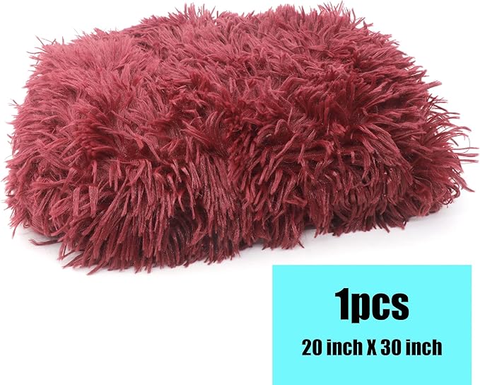 Petbuy Pet Dog Bed Blankets, Fluffy Fleece Dog Throw Blankets Sleep Mat,Soft Puppy Blankets Cat Kitten, S M L XL,Fuzzy Reversible Sherpa Blanket for Bed, Couch, Sofa, Travel,Washable & Lightweight