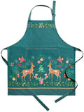 Maison d' Hermine 100% Cotton Apron for women with Pocket Kitchen Chef Apron for Men Cooking Gardening Server Waitress