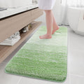 Arotive Microfiber Bathroom Rugs, Shaggy Soft and Absorbent Bath Rug, Non-Slip, Thick Plush Machine Washable Dry Bath Mats for Bathroom, Tub and Shower, 70x24, Sage Green, Rectangular