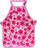 hatch & wander Kids Apron | Fun Kids Aprons for Cooking or Gardening | 4 Fun Designs & 2 Sizes | Kids Painting Apron