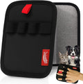 DELOSSINI Pet Hair Removal Glove, Reusable Electrostatic Pet Hair Remover Glove for Cat & Dog, Washable 4 Finger Upgraded Version Pet Hair Mitt for Couch, Furniture, Car Seat - 1 PCS
