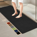 Bcoimo 70"×24" Absorbent Bath Mat, Non-Slip with Backing Chenille Bath Rug and Machine Washable Bathroom Mat Quick-Dry Design. Ideal for Bathroom and Tub Areas