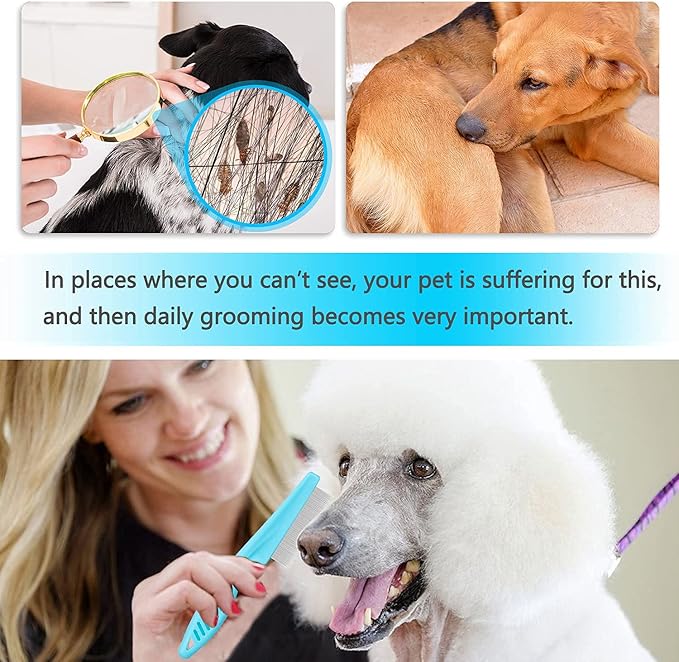 Electrostatic Pet Hair Removal Glove, Static Removal Gloves for Dogs Cats Hair, Reusable Double Sided Electrostatic Pet Hair Remover for Couch, Furniture, Carpet, Car Seat