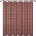 ggaimwf 72x84 Inch Solid Color Shower Curtain for Bathroom Waffle Bath Water Resistant Fabric Curtains Coffee Modern Thick Shower Stall Curtain with Metal Hooks