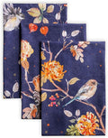 Maison d' Hermine Kitchen Towels Set of 3 100% Cotton 20" x 27.5" Reusable Cloth Tea Dish Towels Absorbent with Hanging Loop for Kitchen Dining Thanksgiving Christmas Decorations (Kelim - Infinity)