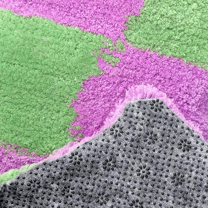 Pllieay 72x78.7 Inch Non Slip Final Backing Cloth, Vinyl Primary Tufting Cloth Backing Fabric, Non Slip Pad with Plum Blossom Pattern for Carpets Rug Tufting Gun Cushion Punch Needle